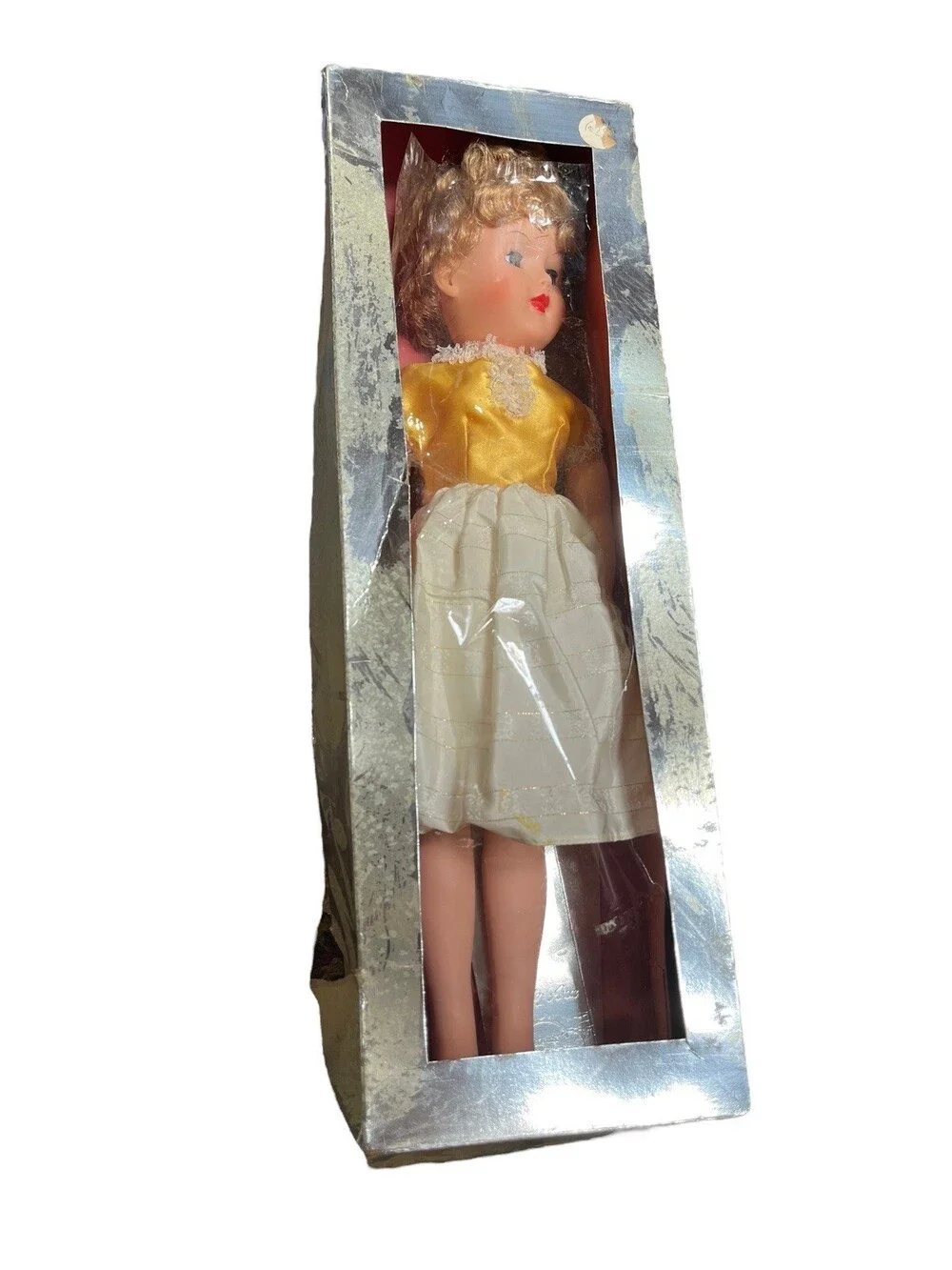 VTG 50s Estate Soft Vinyl Grocery Fashion Sleep Eyes Original Box 21
